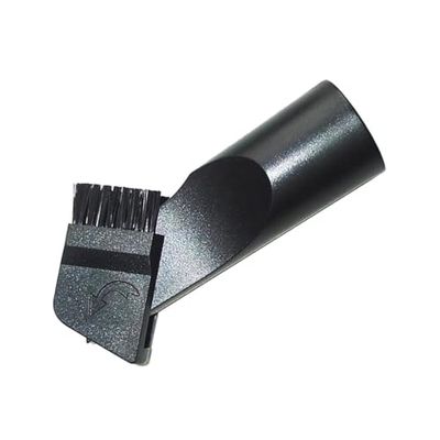 Paxanpax PFC938 Universal Black Plastic 2-in-1 Vacuum Cleaner Crevice Tool & Dusting Brush (32mm)