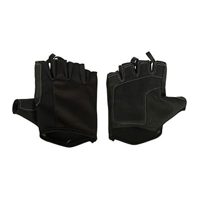 UPFIT - Aktivitetshandskar - storlek XL - Lätt och motståndskraftigt - material som sitter fast på handflatan och mellan tummen och pekfingret ger bättre grepp - lätt att ta bort - färg: Svart