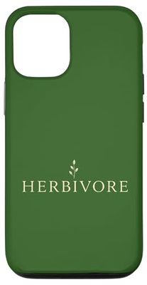 Design naturel élégant à base de plantes herbivores Coque pour iPhone 12/12 Pro