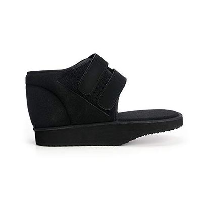 Rekordsan SP230 Hallux Valgus Open - Scarpa Post Operatoria, Ambidestro Unisex, Nero, Misura 35/36, 1 pezzo