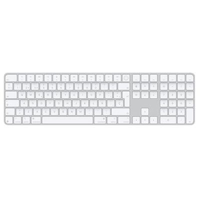Apple Magic Keyboard avec Touch ID et pavé numérique pour Les Mac avec Puce Apple - Espagnol - Touches Blanches ​​​​​​​