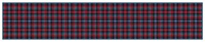 Doge Milano Chemin de cuisine, 100% Made in Italy, Tapis antitache avec impression numérique, Tapis antidérapant et lavable, Modèle Tartan - Damaris, cm 280x52