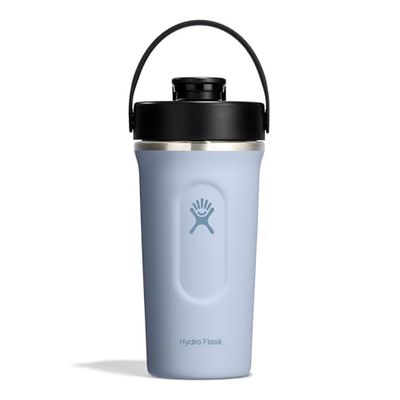 HYDRO FLASK - Insulated Shaker Bottle 709 ml (24 oz) for Protein Shakes and Supplements - Leakproof Chug Spout - Surf