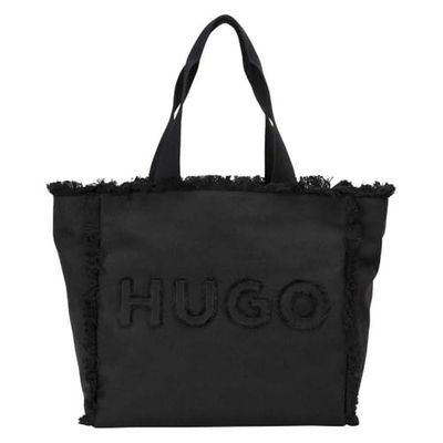 HUGO Becky Tote CA, Sac à main Femme, Black, One Size