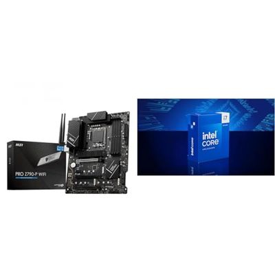 MSI Pro Z790-P WiFi Carte Mère + Intel® Core™ i7-14700K Desktop Processor 20 Cores