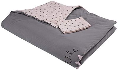 Babyclic Lot de couette triptiques avec housse de couette + protecteur + rembourrage Little Star Rose