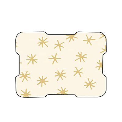 Bonamaison, Digitale bedrukte muismat, antislip onderkant, voor kantoor en thuis, afmetingen: 22x18 cm