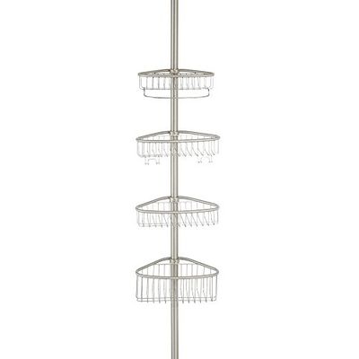 iDesign 42860Eu Forma Serviteur Tension Acier Brossé Inoxydable, Argenté Mat