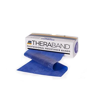 Banda de ejercicio Thera-Band 5.5 m, extra fuerte / azul