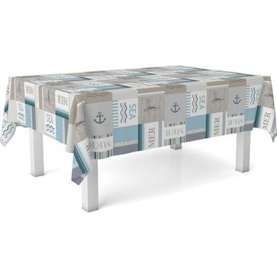 ECOMMERC3 Rectangular Oilcloth Tablecloth Size 200 x 140 cm Style, Durability and Easy Cleaning for Your Table – Stain-Resistant and Waterproof Oilcloth Tablecloth