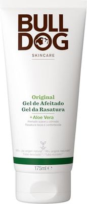 Bulldog Skincare For Men Original Gel De Afeitar, Varios, 175 ml (Paquete De 1)