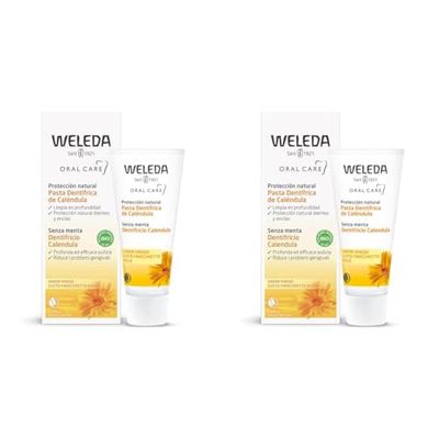 WELEDA Pasta Dentífrica de Caléndula (1x 75 ml) (Paquete de 2)