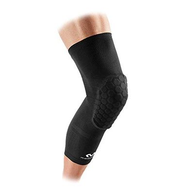 McDavid 6448 Elite HEX benmuffar/par, svart (svart), L
