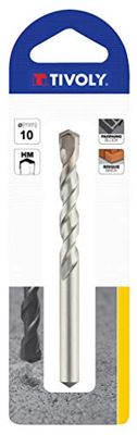 TIVOLY 10900221200 - Broca formigão extra de 12 mm comprimento 150 mm, profundidade de corte 90 mm com cabo cilíndrico