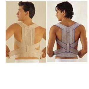 SCUDOTEX 622.2 Bandage postural pour épaules et dos droit, Gris-bleu