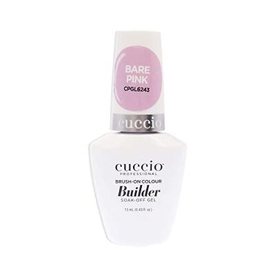 Cuccio Brush on Colour Builder Gel with Calcium LED/UV 13ml Bare Pink