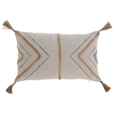 Home ESPRIT Kussen, beige, natuur, boho, 50 x 30 cm