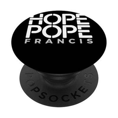 HOPE POPE FRANCIS Papa Francisco Esperanza Fe Católica PopSockets PopGrip Adhesivo
