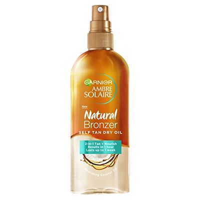 GARNIER Ambre Solaire, brun-utan-sol-spray, Natural Bronzer Oil, 150 ml