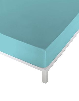 Drap housse Lit 150 (150 x 190/200 cm) Turquoise