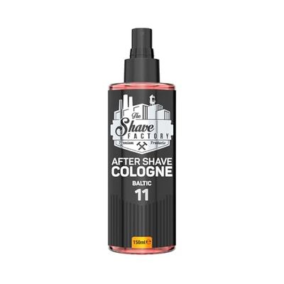 The Shave Factory Aftershave Cologne for Men – Baltic 150ml – Refreshing and Invigorating Scent – Citrus and Earthy Wood with a Crisp Coastal Note – Soothes Irritation, Refreshes the Skin