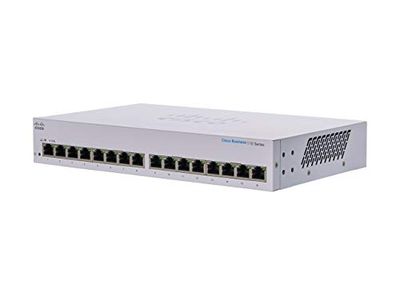 Cisco CBS110-16T-D Niet-beheerbare Business Switch | 16 GE-poorten | Beperkte levenslange garantie (CBS110-16T-D)