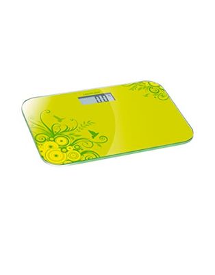 Electronic Scale (Green) - Personenweegschaal Digitaal - Compact En Handig - 18 X 28 Cm - Tot 180 Kg - Nauwkeurigheid 100g - Groen