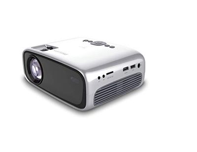 Proyector de Bolsillo Philips NeoPix Easy + NPX445, LED, 2600 lúmenes LED, WVGA, WLAN, Bluetooth, Altavoz