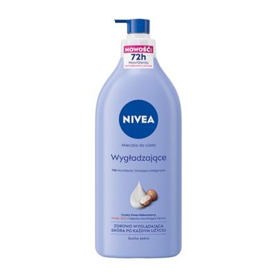 NIVEA 5w1 Complete Care Wygładzające mleczko do ciała wzbogacone masłem shea z pompką 625 ml