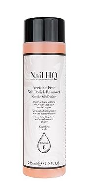 Nail HQ Acetone Free Nail Polish Remover with Vitamin E - 235ml