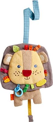 HABA 306439 - Figura Colgante - León Leo, Juguete para bebés. Más 6 Meses