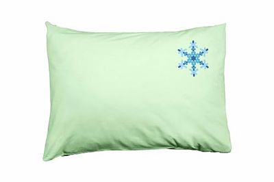 Bona Basics, Housse de Coussin Décorative, Décoration de la Maison pour canapé, Cafétéria, Taille: 50x35 cm, Couleur: Vert Clair
