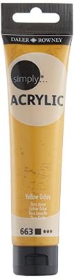 SIMPLY AKRYLISK 75 ml gul mugg