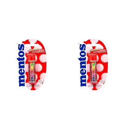 Read My Lips Mentos Strawberry Single Lip Balm (Pack of 2)