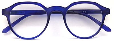 Corpo-otto Eco Occhiali da Lettura, Blu, Standard Unisex-Adulto