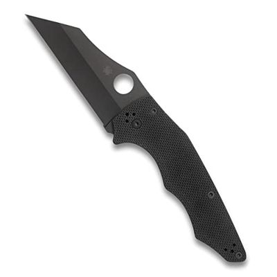 YoJumbo hoja negra - Mango: G-10 Acero: CPM S30V - Filo: Liso