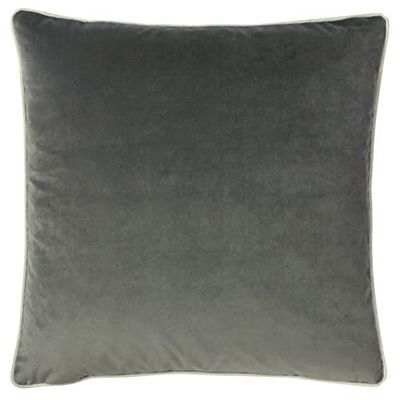 furn. Cohen Polyester Fylld Kudde, Stålgrå, 50 x 50 cm