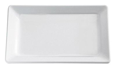APS Vassoio – Pure, Melamina, Bianco, 40 x 30 cm, Altezza: 3 cm