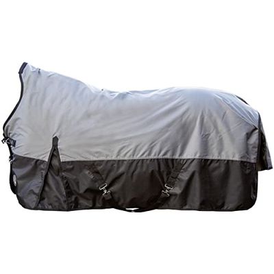 HKM Pittsburgh Horse Tapis et couvertures Gris/Noir 135
