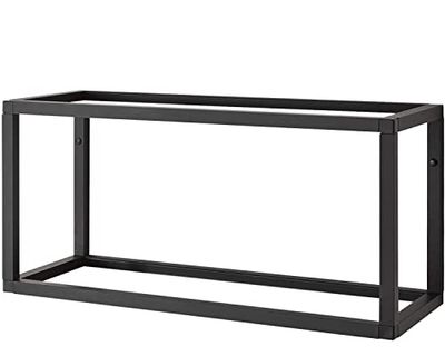 Wesco Rack System Smart Étagère 120 x 45 en aluminium flexible extensible Noir Dimensions : 1200 x 250 x 450 mm A74512045-62