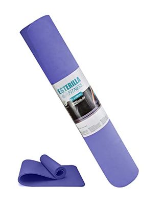 Fitnessmat, paars, 61 x 188 cm