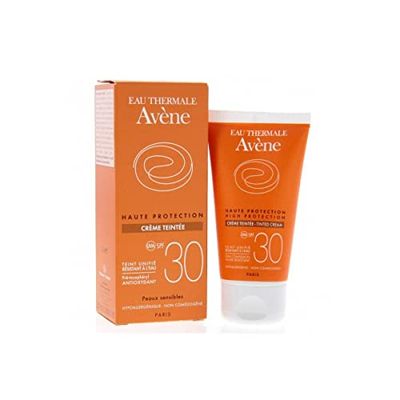 Avene Creme colorido peles sensíveis Spf30 ml, laranja, 50 milímetros