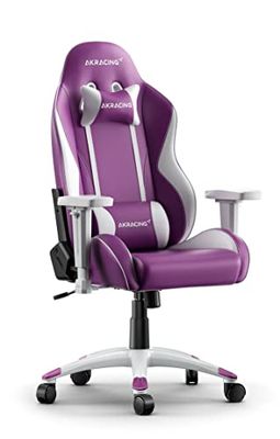 AKRacing California Napa Gaming Chair, PU Leather, Purple, 5 Years Manufacturer Warranty