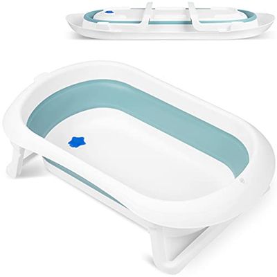Ricokids Baignoire bébé RK-281 Blanc-Bleu