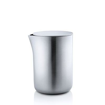 blomus Basic Creamer with Stainless Steel lid, L, Silver