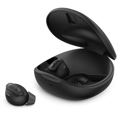 Sennheiser Conversation Clear Plus: solución auditiva con Bluetooth True Wireless para Mejorar el Habla con cancelación de Ruido Activa (Negro)