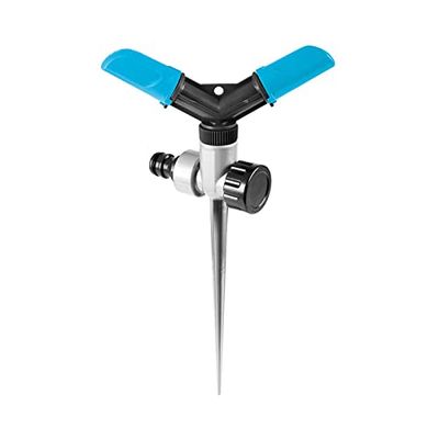 Cellfast Aspersor De Riego 2 Hombros Aspersor De Césped para Césped Flores Plantas Basic