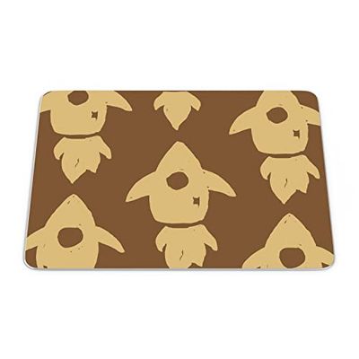 Questo Casa, Tapis de Souris rectangulaire avec Impression numérique - Antidérapant - pour Bureau et Maison - 22 x 18 cm