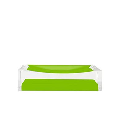 Grund Cube zeepbakje 11x7x3 cm grijs accessoires
