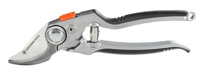 GARDENA aluminium snoeischaar B+/L: Premium bypass-takkenschaar voor dikkere takken en twijgen, robuuste aluminium handgreep, verwisselbaar mes, max. snijdiameter 24 mm (8702-20)